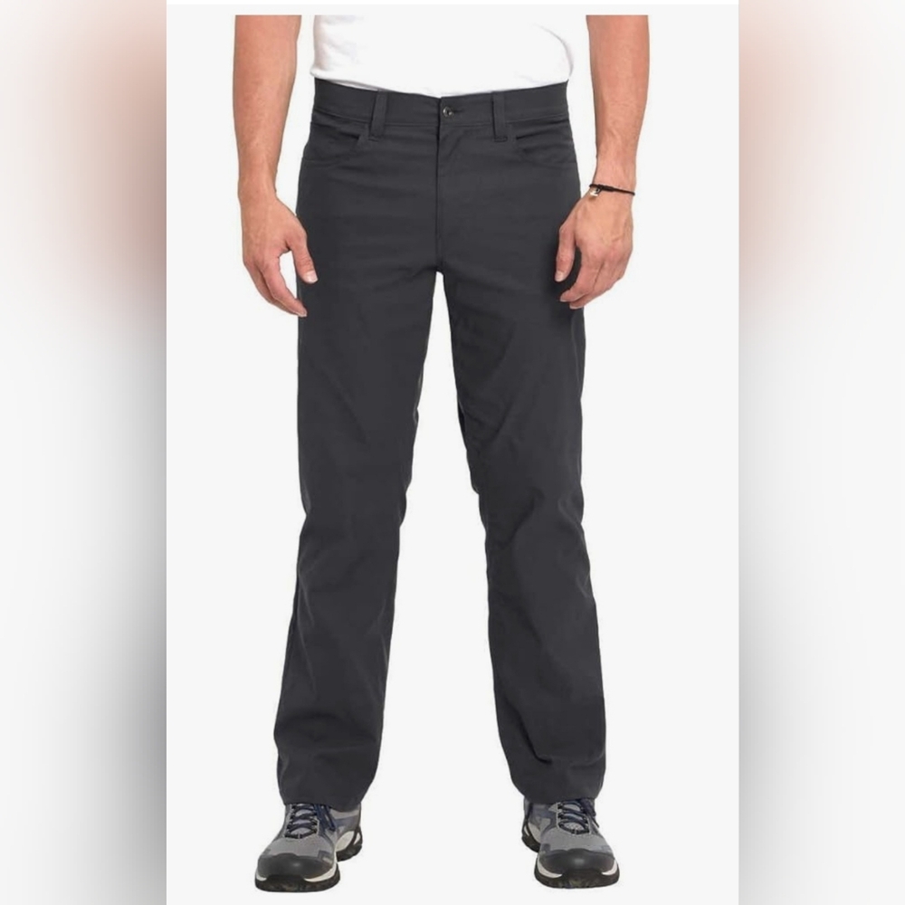 Eddie Bauer Men's Dark Gray Adventure Trek Trail Hiking Pants Size 40 X 32